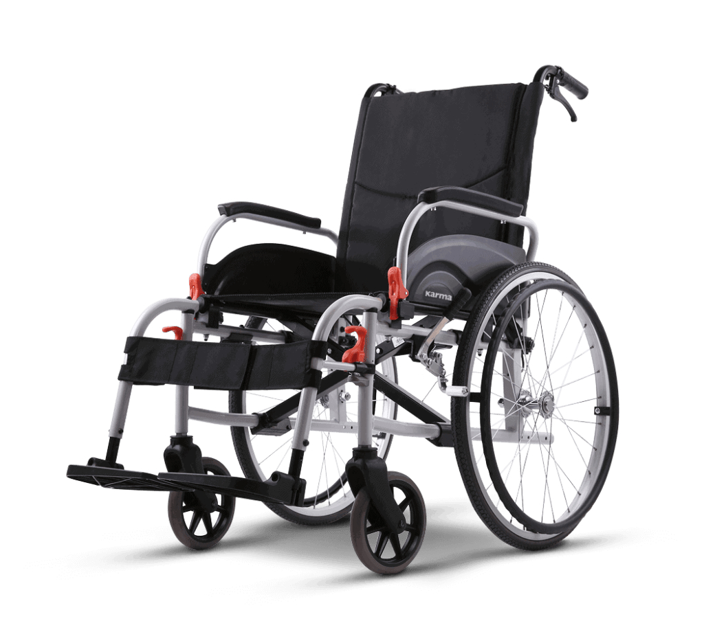 Silla de ruedas plegable autopropulsable AGILE