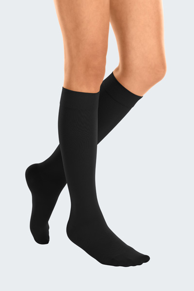 Media de compresión cotton bajo rodilla