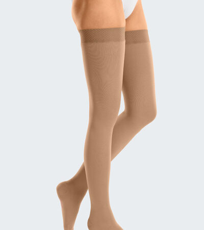 Media de compresión cotton hasta muslo